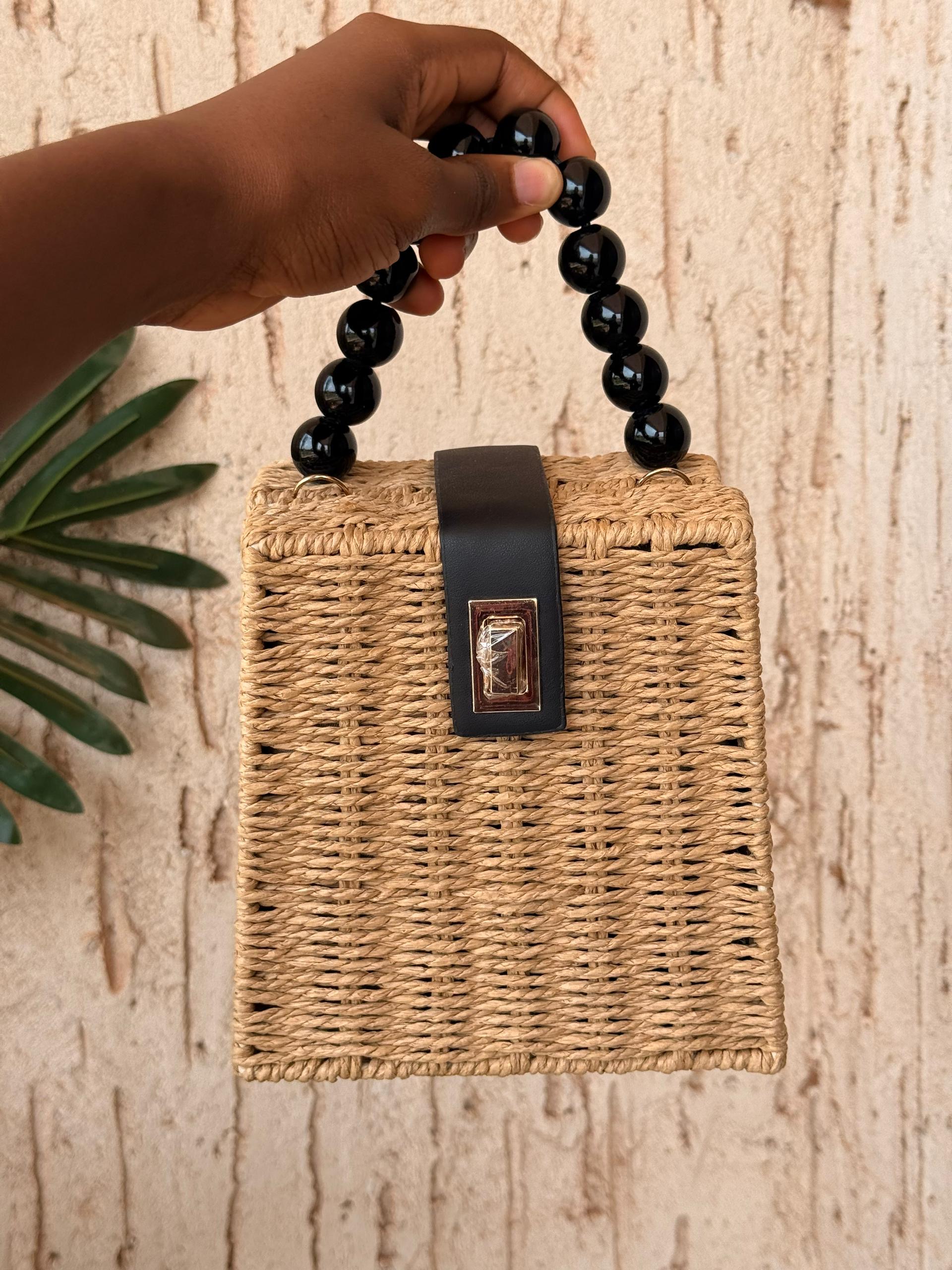 Ohemaa Woven Rafia Bag