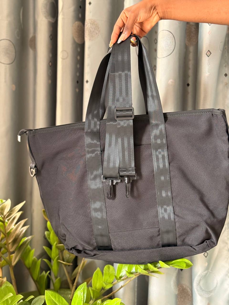 Black Mini Duffle Bag