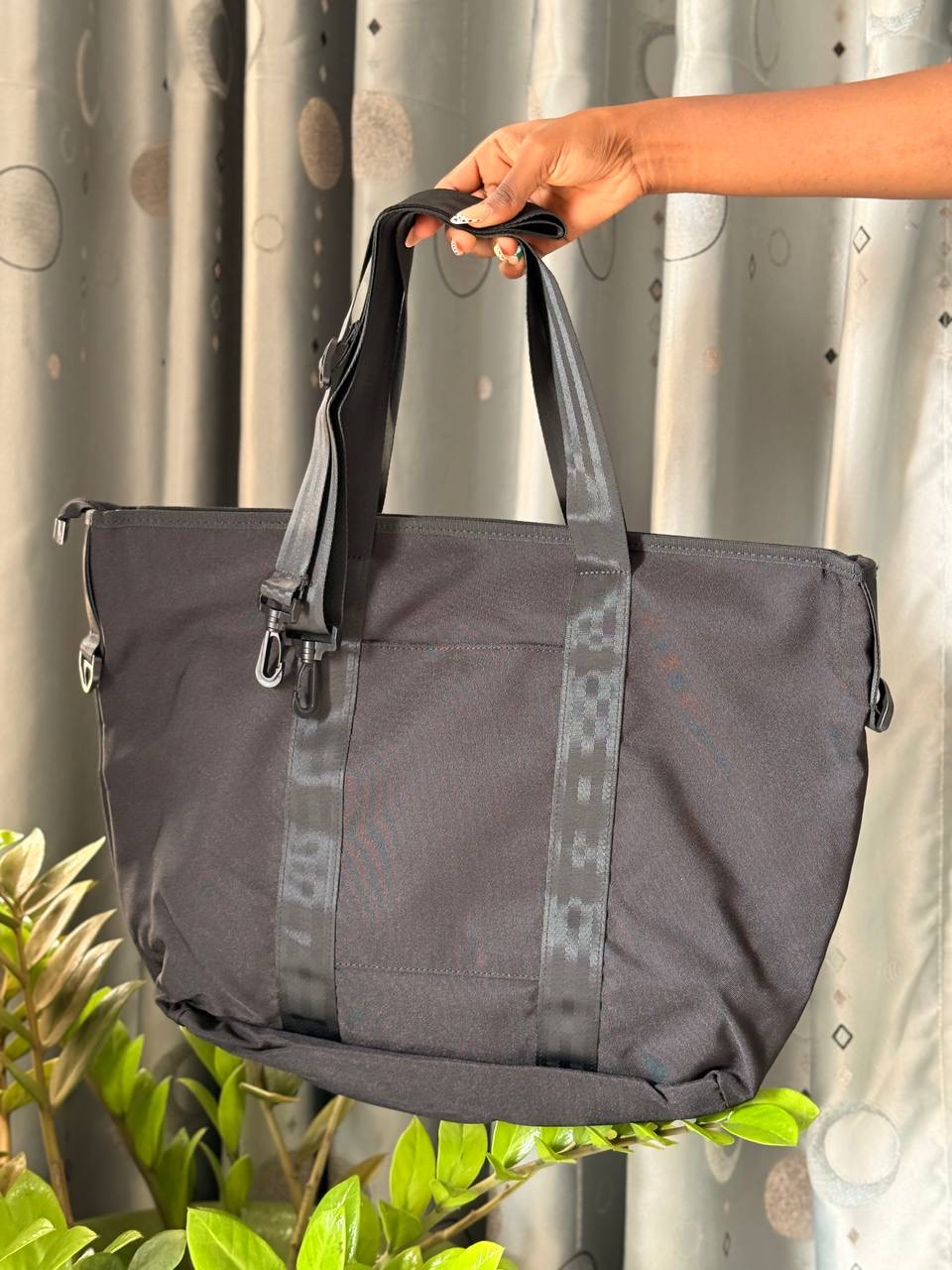 Black Mini Duffle Bag