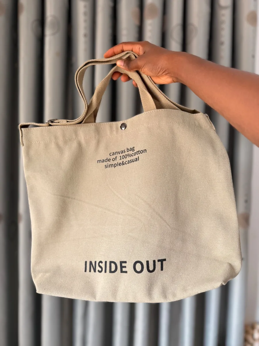 Canvas Bags Inside Out