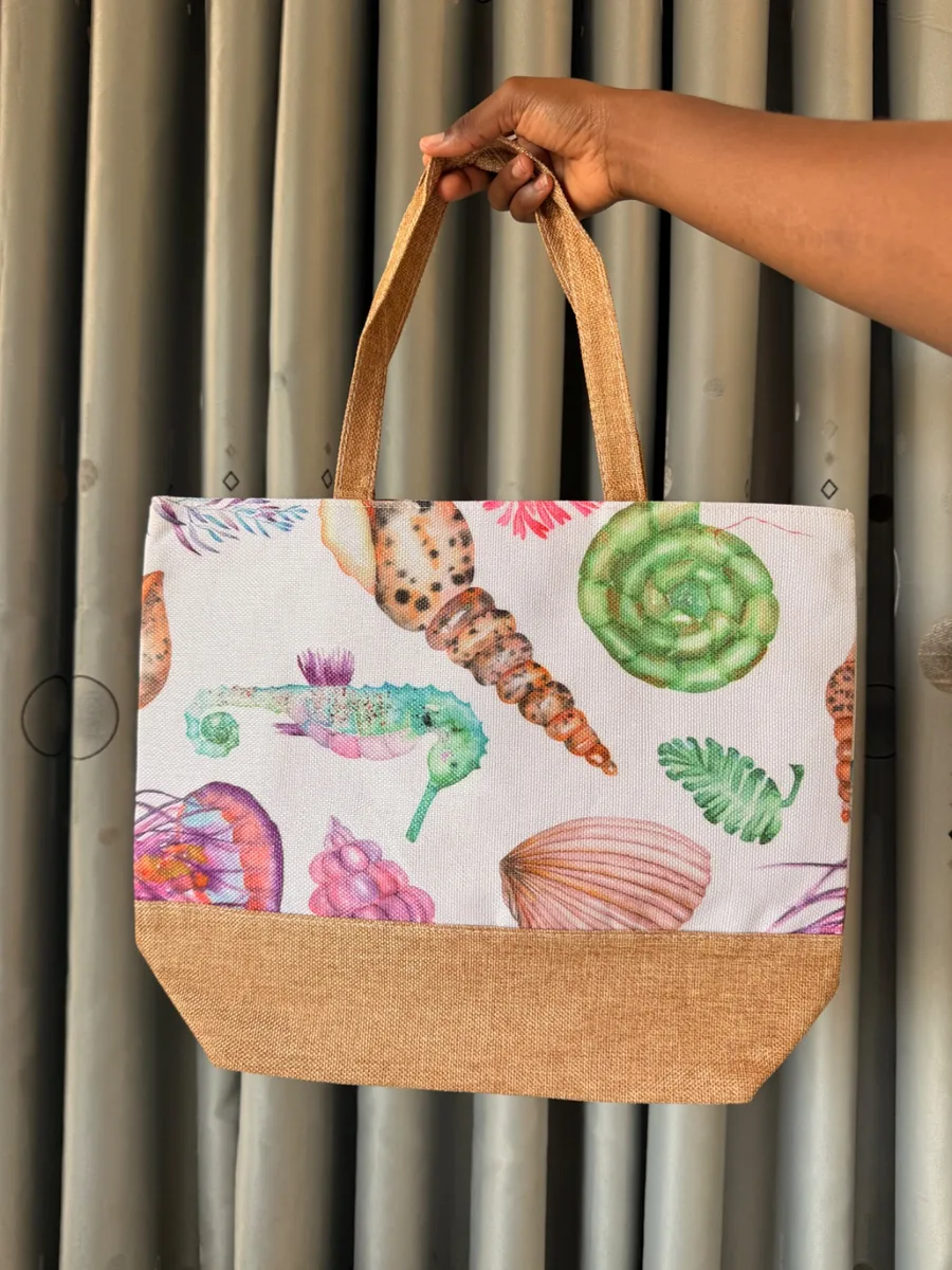 Straw Tote Bag