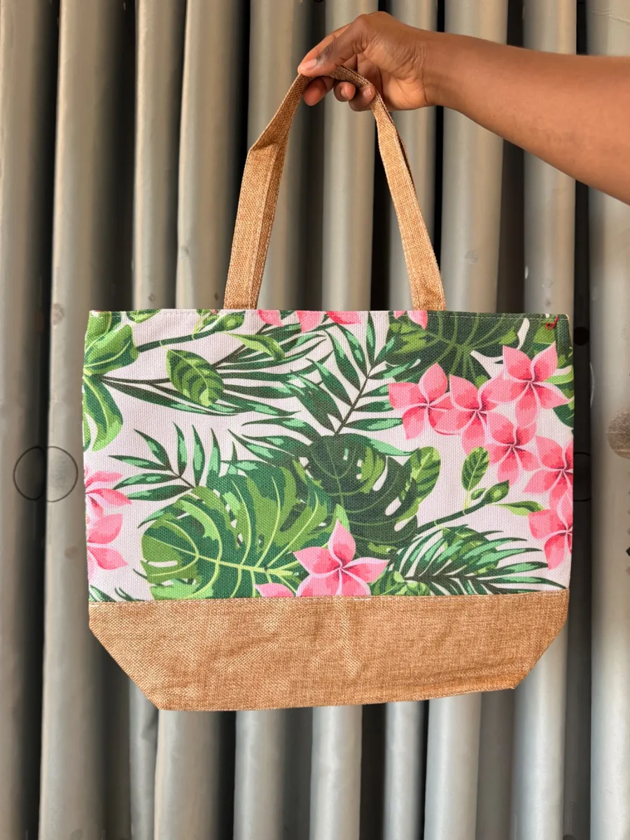Straw Tote Bag