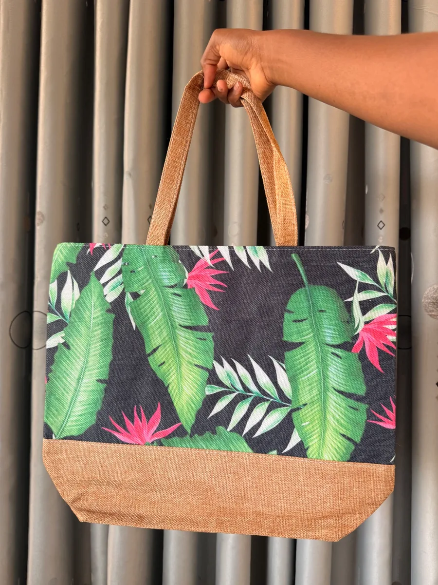 Straw Tote Bag