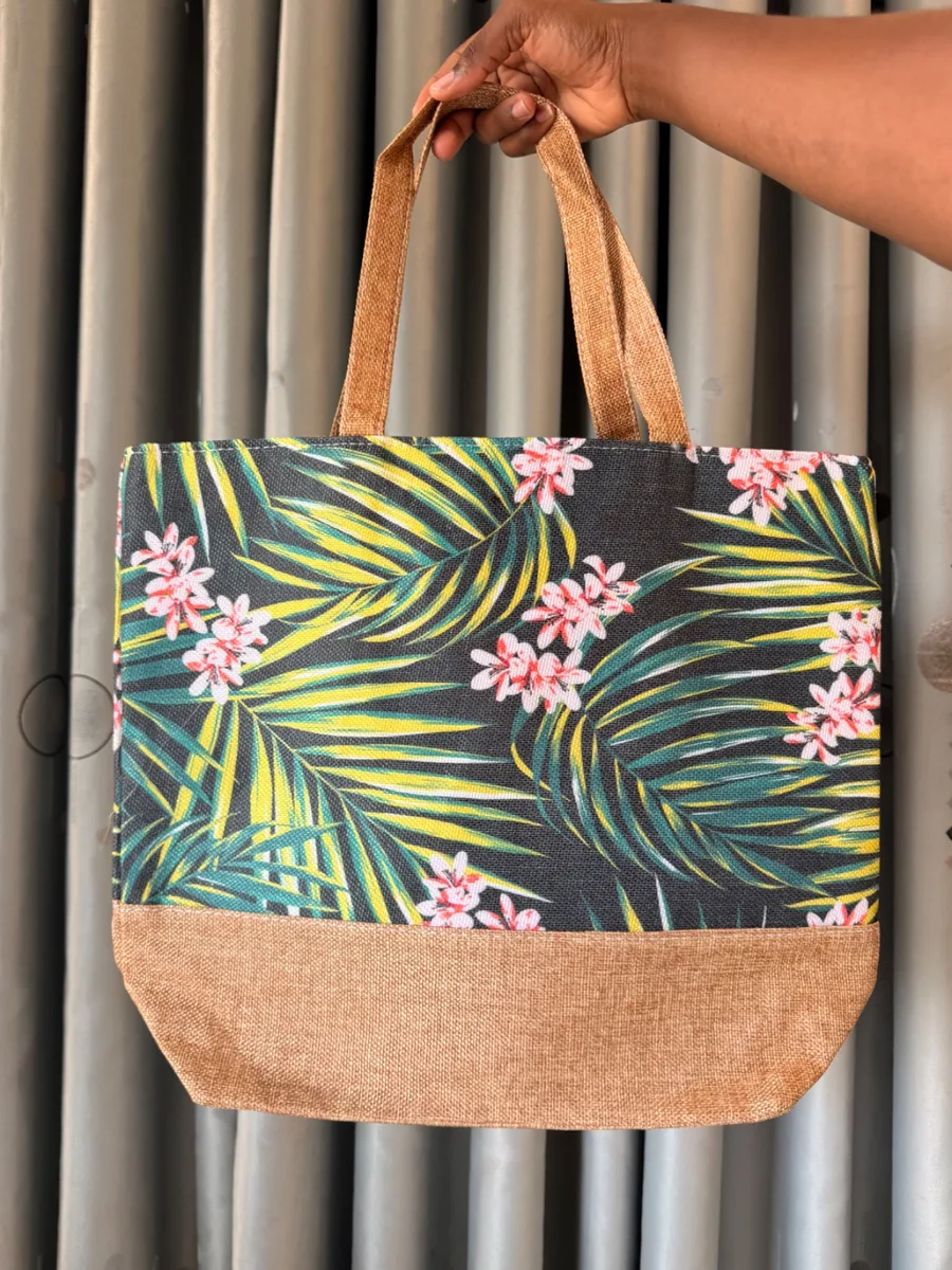 Straw Tote Bag