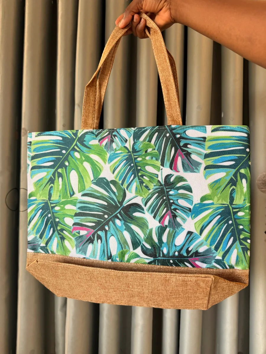 Straw Tote Bag