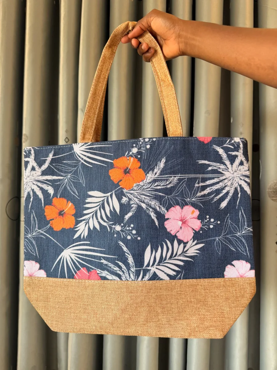 Straw Tote Bag